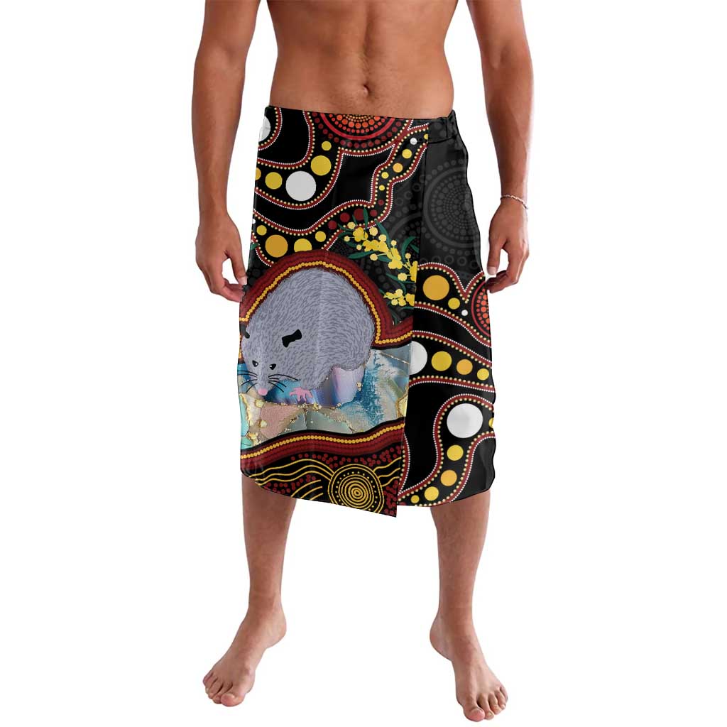 Australia Possum Lavalava Aboriginal Art Mix Aussie Opal