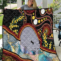 Australia Possum Quilt Aboriginal Art Mix Aussie Opal