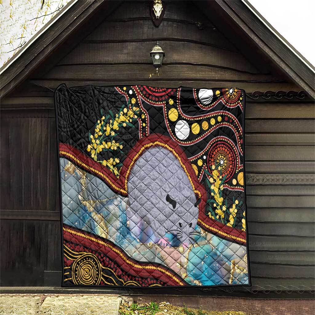 Australia Possum Quilt Aboriginal Art Mix Aussie Opal