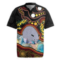 Australia Possum Rugby Jersey Aboriginal Art Mix Aussie Opal
