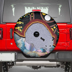 Australia Possum Spare Tire Cover Aboriginal Art Mix Aussie Opal