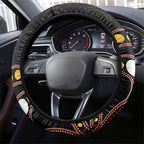 Australia Possum Steering Wheel Cover Aboriginal Art Mix Aussie Opal