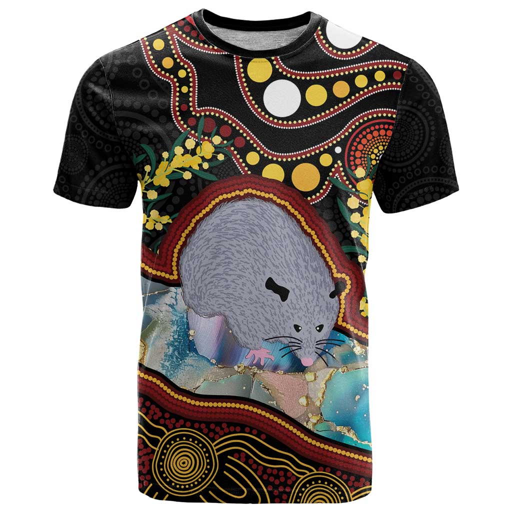 Australia Possum T Shirt Aboriginal Art Mix Aussie Opal