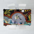Australia Possum Tablecloth Aboriginal Art Mix Aussie Opal