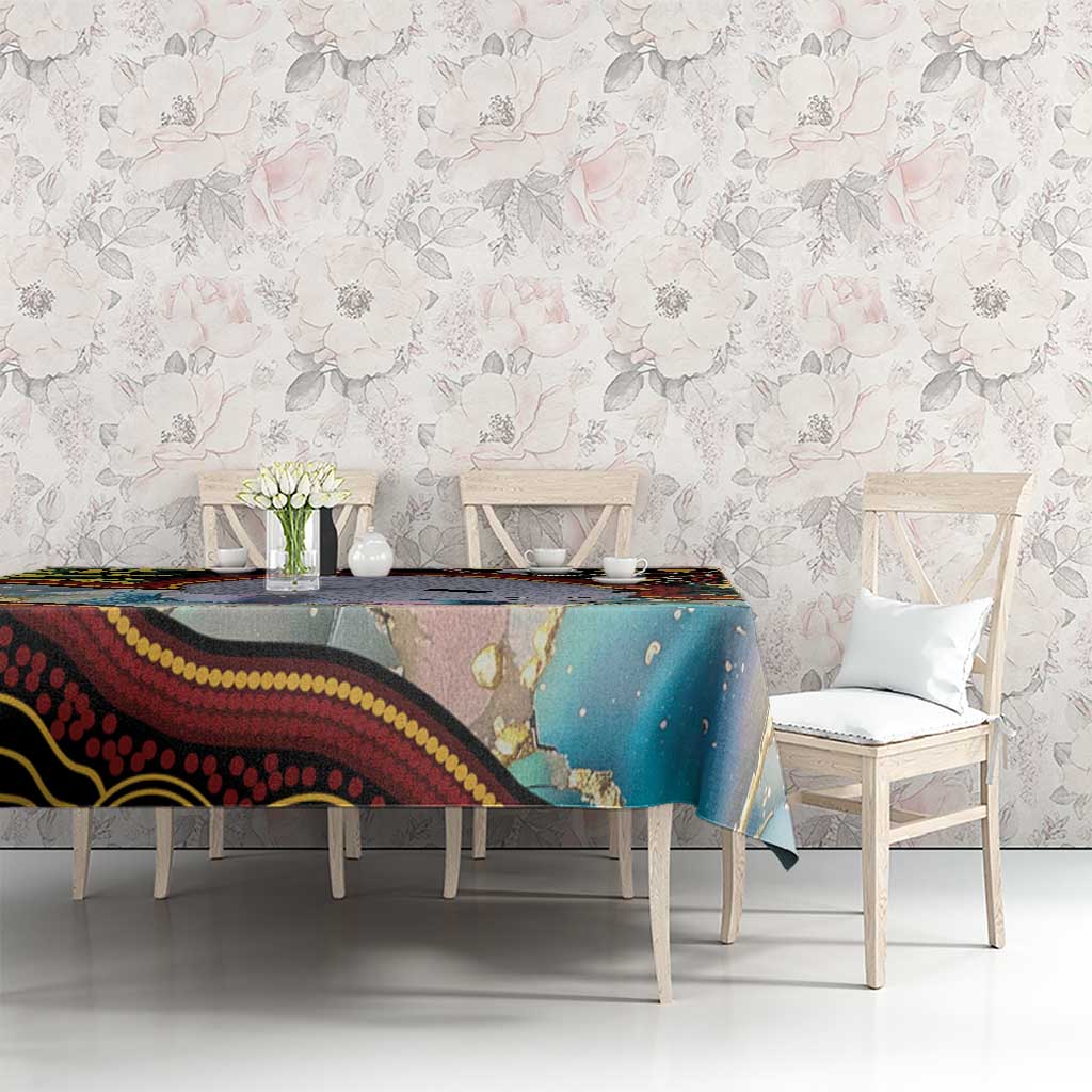 Australia Possum Tablecloth Aboriginal Art Mix Aussie Opal