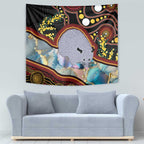 Australia Possum Tapestry Aboriginal Art Mix Aussie Opal