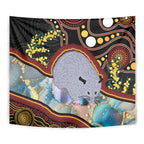 Australia Possum Tapestry Aboriginal Art Mix Aussie Opal