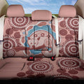 Blush Pink Australia Possum Back Car Seat Cover Indigenous Art