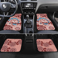 Blush Pink Australia Possum Car Mats Indigenous Art