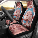 Blush Pink Australia Possum Car Seat Cover Indigenous Art