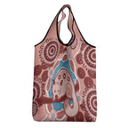 Blush Pink Australia Possum Grocery Bag Indigenous Art