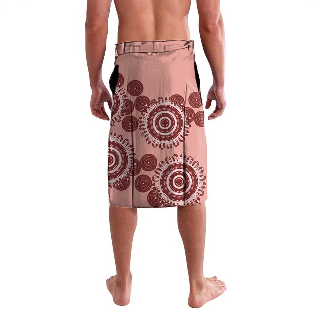Blush Pink Australia Possum Lavalava Indigenous Art
