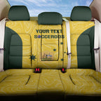 Custom Australia Socceroos Back Car Seat Cover Go Aussie Marble Pattern Sporty Style