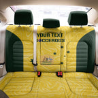 Custom Australia Socceroos Back Car Seat Cover Go Aussie Marble Pattern Sporty Style