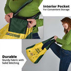 Custom Australia Socceroos Grocery Bag Go Aussie Marble Pattern Sporty Style