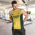 Custom Australia Socceroos Men Tank Top Go Aussie Marble Pattern Sporty Style