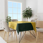Custom Australia Socceroos Tablecloth Go Aussie Marble Pattern Sporty Style