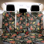 Australia Black Cockatoo And Banksia Flowers Back Car Seat Cover