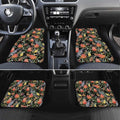 Australia Black Cockatoo And Banksia Flowers Car Mats
