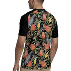 Australia Black Cockatoo And Banksia Flowers Rugby Jersey