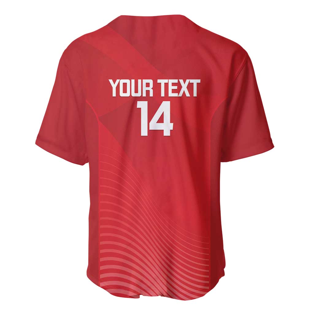 Suns Football Custom Baseball Jersey Gold Coast Est 2009 Deep Red - Aussie Hoodie