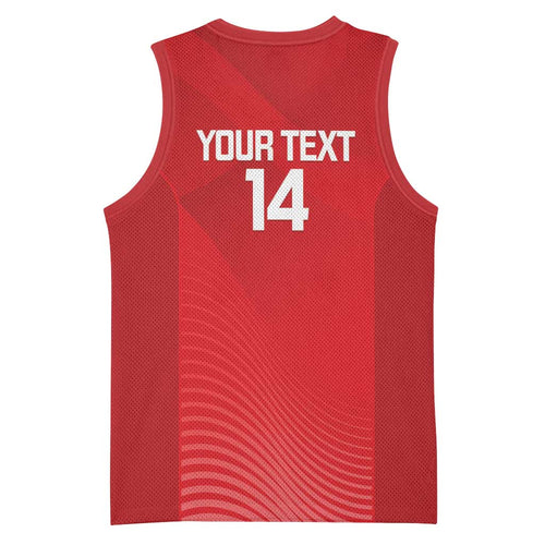 Suns Football Custom Basketball Jersey Gold Coast Est 2009 Deep Red - Aussie Hoodie