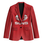 Suns Football Custom Blazer Gold Coast Est 2009 Deep Red - Aussie Hoodie