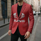 Suns Football Custom Blazer Gold Coast Est 2009 Deep Red - Aussie Hoodie