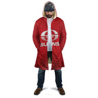 Suns Football Custom Cloak Gold Coast Est 2009 Deep Red - Aussie Hoodie