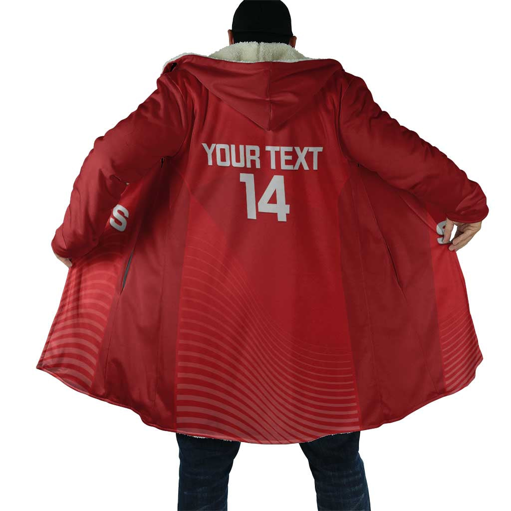 Suns Football Custom Cloak Gold Coast Est 2009 Deep Red - Aussie Hoodie