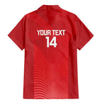 Suns Football Custom Family Matching Mermaid Dress and Hawaiian Shirt Gold Coast Est 2009 Deep Red - Aussie Hoodie
