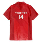 Suns Football Custom Family Matching Tank Maxi Dress and Hawaiian Shirt Gold Coast Est 2009 Deep Red - Aussie Hoodie