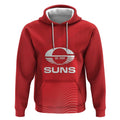 Suns Football Custom Hoodie Gold Coast Est 2009 Deep Red - Aussie Hoodie