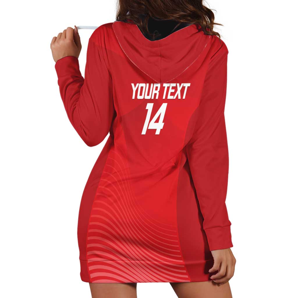 Suns Football Custom Hoodie Dress Gold Coast Est 2009 Deep Red - Aussie Hoodie