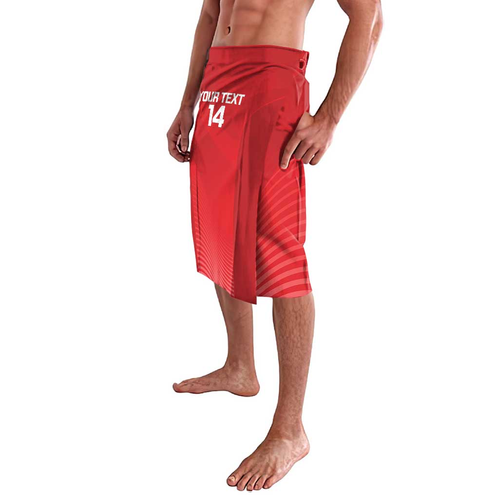 Suns Football Custom Lavalava Gold Coast Est 2009 Deep Red - Aussie Hoodie