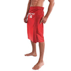 Suns Football Custom Lavalava Gold Coast Est 2009 Deep Red - Aussie Hoodie