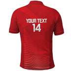 Suns Football Custom Polo Shirt Gold Coast Est 2009 Deep Red - Aussie Hoodie