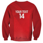 Suns Football Custom Sweatshirt Gold Coast Est 2009 Deep Red - Aussie Hoodie