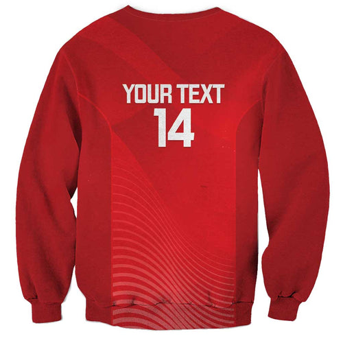 Suns Football Custom Sweatshirt Gold Coast Est 2009 Deep Red - Aussie Hoodie