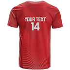 Suns Football Custom T Shirt Gold Coast Est 2009 Deep Red - Aussie Hoodie