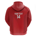 Suns Football Custom Zip Hoodie Gold Coast Est 2009 Deep Red - Aussie Hoodie