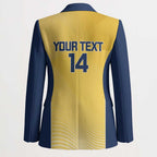 Suns Football Custom Blazer Gold Coast Est 2009 Sunburnt Gold - Aussie Hoodie