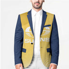 Suns Football Custom Blazer Gold Coast Est 2009 Sunburnt Gold - Aussie Hoodie