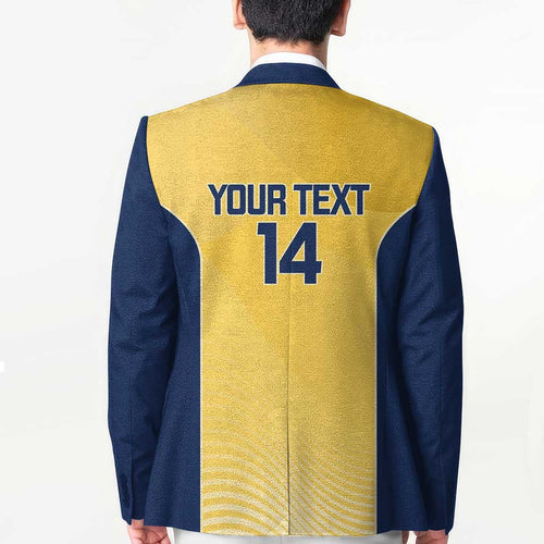 Suns Football Custom Blazer Gold Coast Est 2009 Sunburnt Gold - Aussie Hoodie