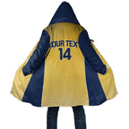 Suns Football Custom Cloak Gold Coast Est 2009 Sunburnt Gold - Aussie Hoodie