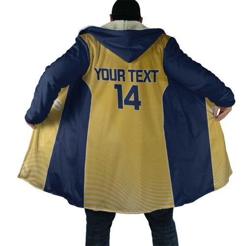 Suns Football Custom Cloak Gold Coast Est 2009 Sunburnt Gold - Aussie Hoodie