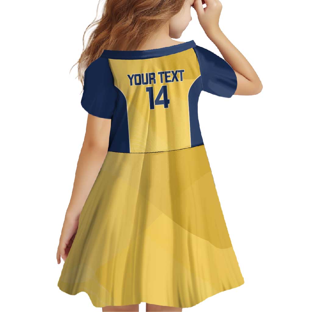 Suns Football Custom Family Matching Short Sleeve Bodycon Dress and Hawaiian Shirt Gold Coast Est 2009 Sunburnt Gold - Aussie Hoodie