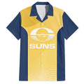 Suns Football Custom Hawaiian Shirt Gold Coast Est 2009 Sunburnt Gold - Aussie Hoodie