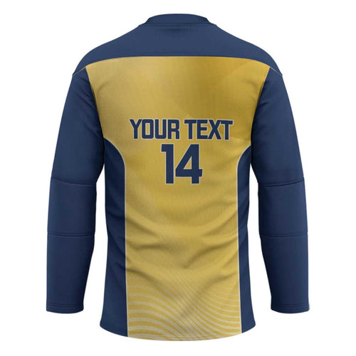 Suns Football Custom Hockey Jersey Gold Coast Est 2009 Sunburnt Gold - Aussie Hoodie