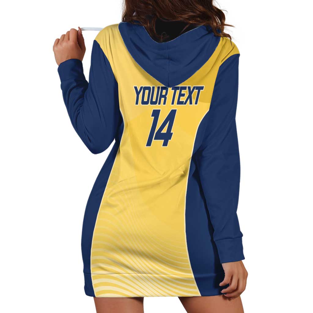 Suns Football Custom Hoodie Dress Gold Coast Est 2009 Sunburnt Gold - Aussie Hoodie